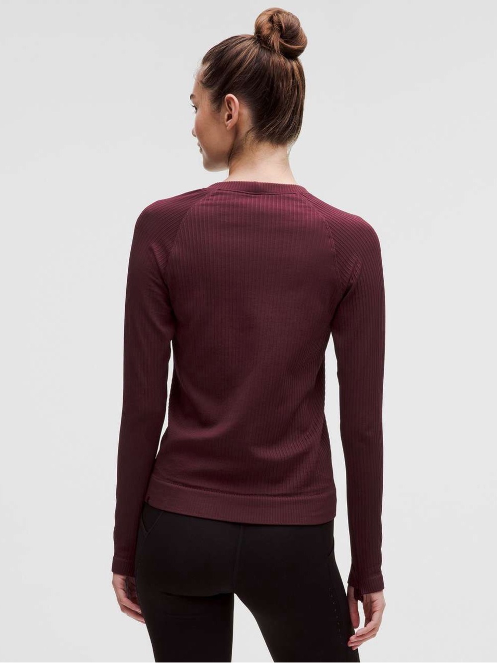 Lululemon Rest Less Pullover Rib Garnet size - Picture 6 of 7